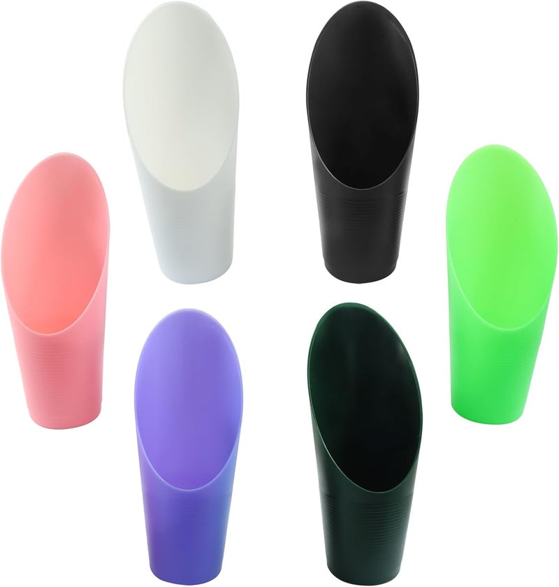 OSVJE 6 Pcs Bonsai Soil Scoops Plastic Garden Shovels Garden Tool, Colorful Mini Potting Scoops for Plant Succulent, Lightweight and Durable Design for Easy Gardening and Transplanting Tasks - Image 5
